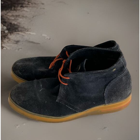 Diesel Chukka Desert Boot Lace-Up Men\'s Casual Shoes US 7.5 EUR 40 Blue Suede main image 5